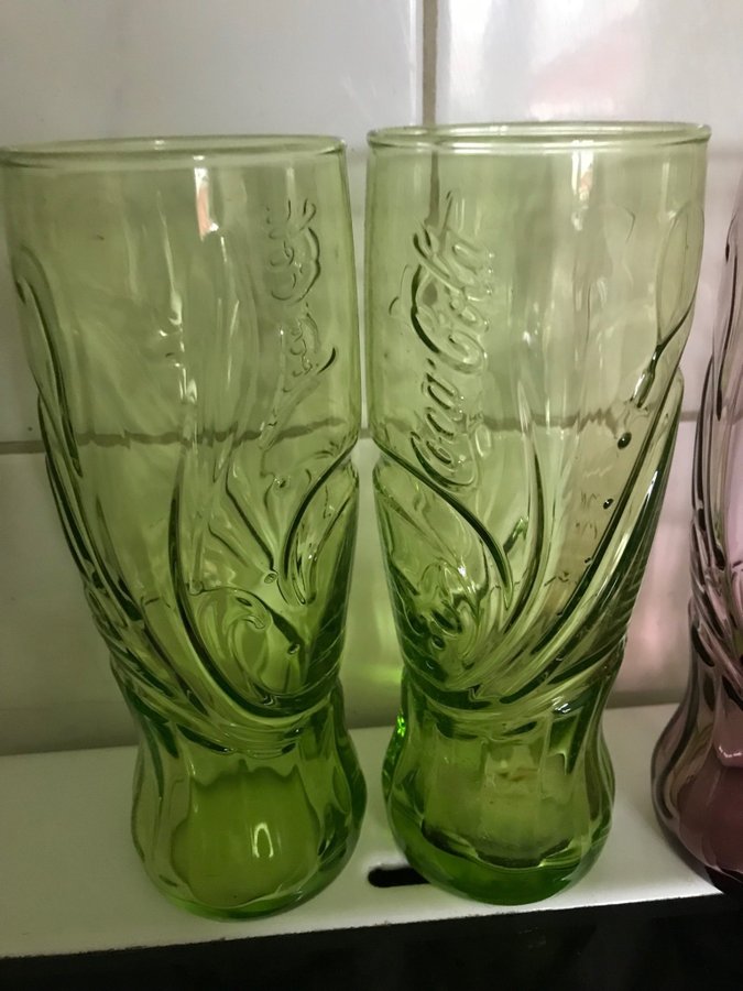 Coca-Cola glas. 4 st