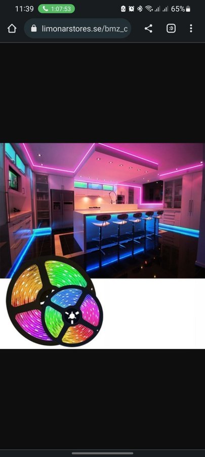 LED RGB usb strip ljus 5 METER!!!!!