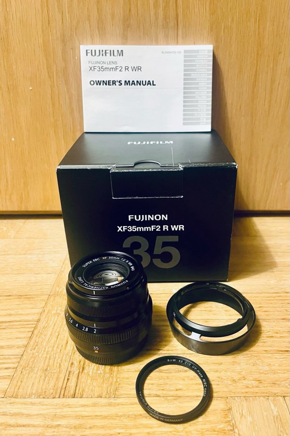 Fujifilm XF35mmF2 R WR Objektiv