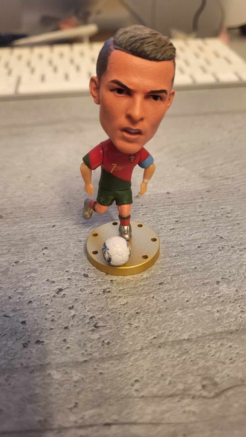 Fotbollsfigur Ronaldo Portugal