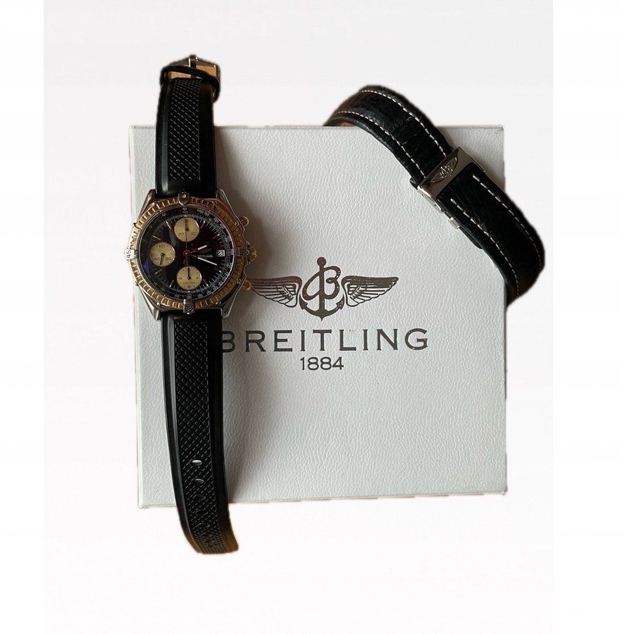 Breitling Chronomat Stål/Guld (BoxPapper)