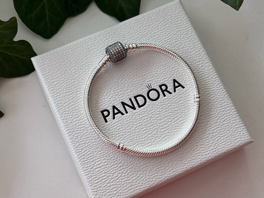 Pandora Sparkling Pavé, armband silver S925 ALE