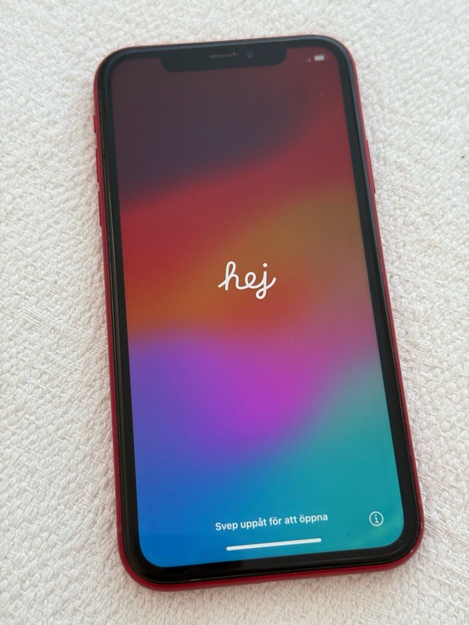 iPhone XR Röd