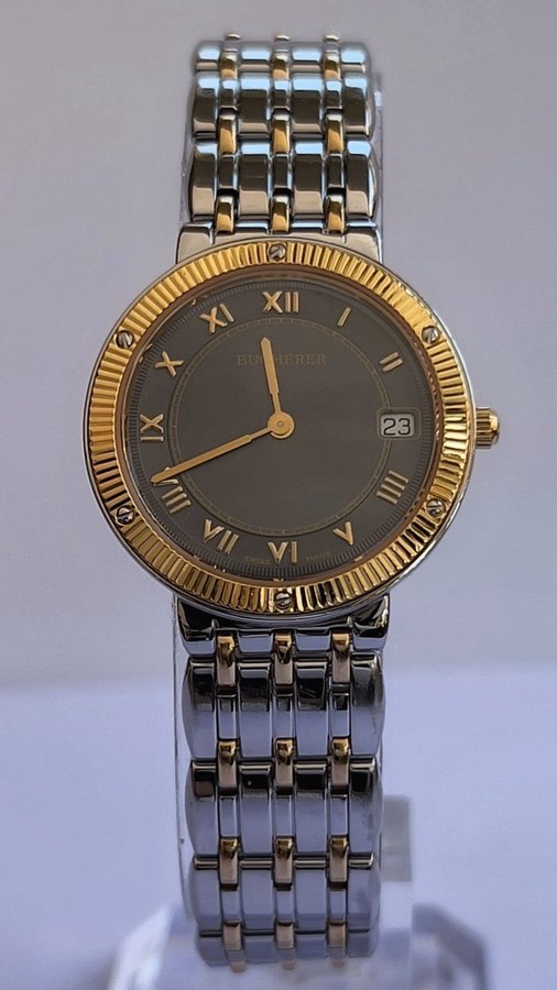 Bucherer Jubilé stål/18K guld