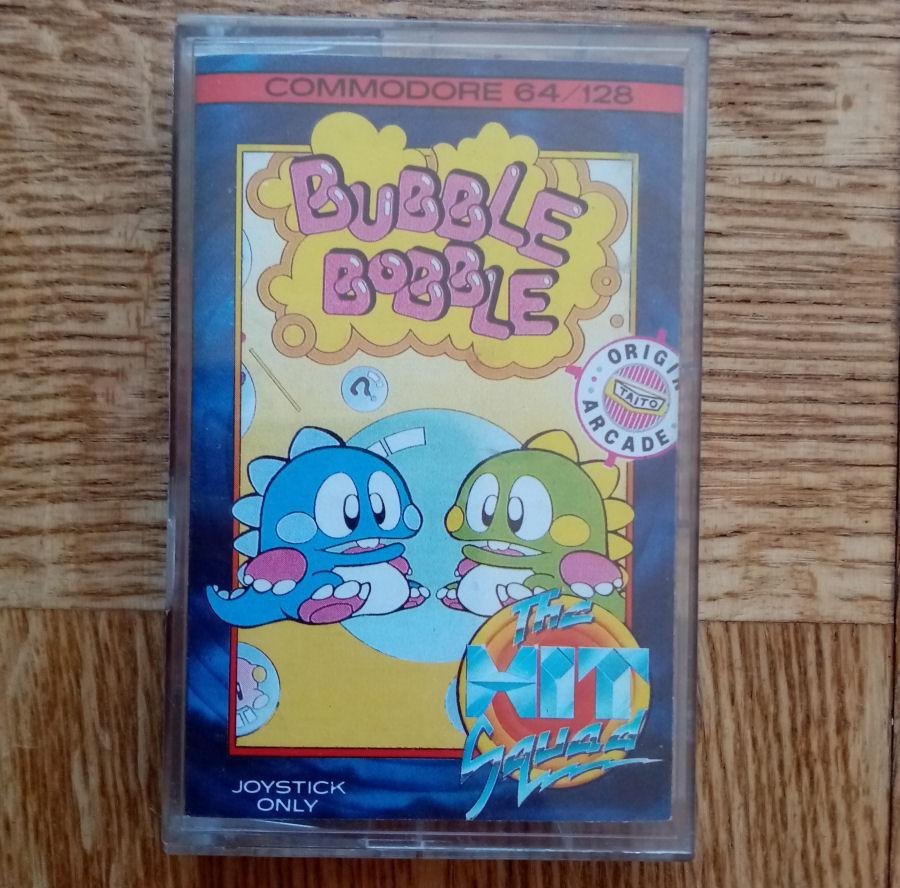 Bubble Bobble (Hit Squad - Firebird - Taito) ->TESTAD<- Commodore 64 / C64 Spel