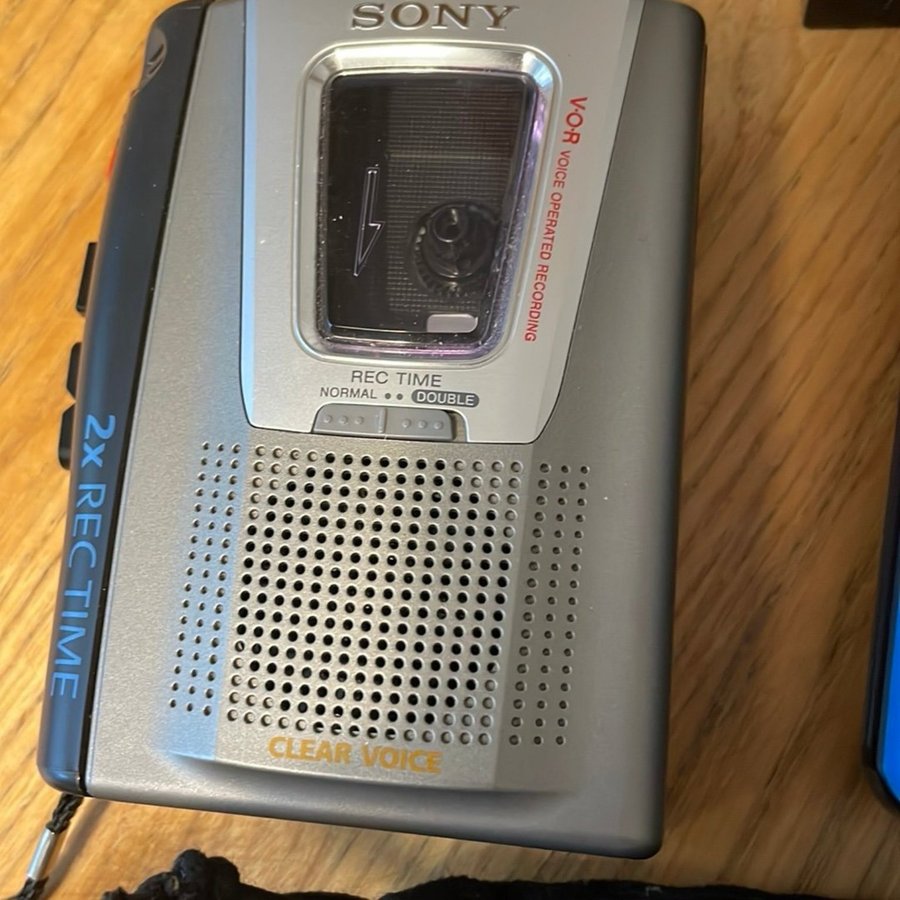 Sony Walkman Kassettbandspelare + Tillbehör