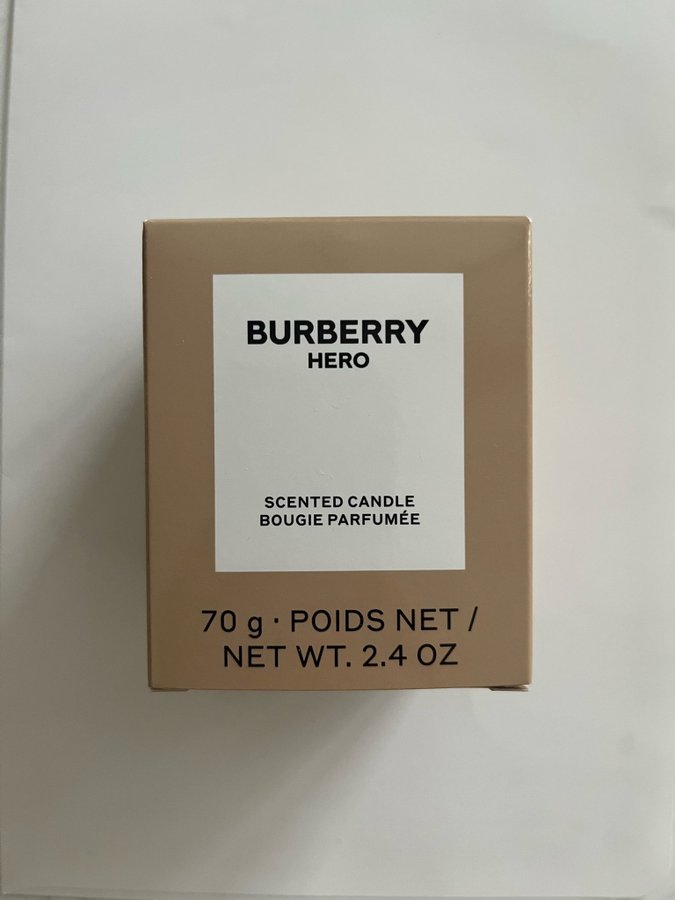 BURBERRY HERO scented candle burberry hero doftljus