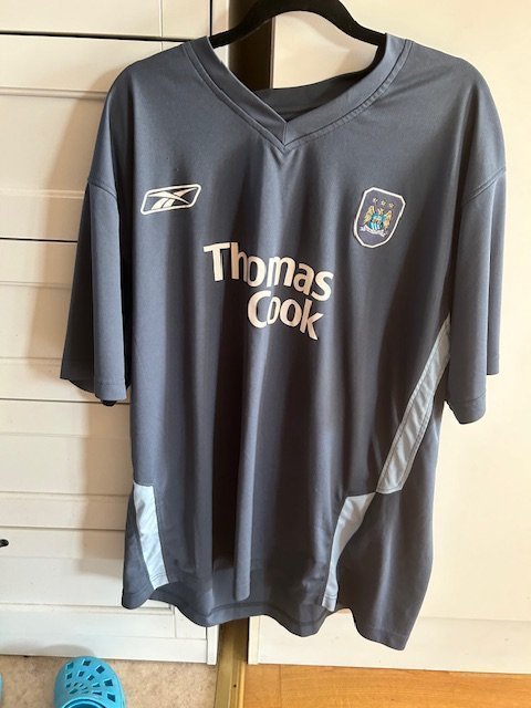 Manchester City Reebok pre matchtröja storlek XXL