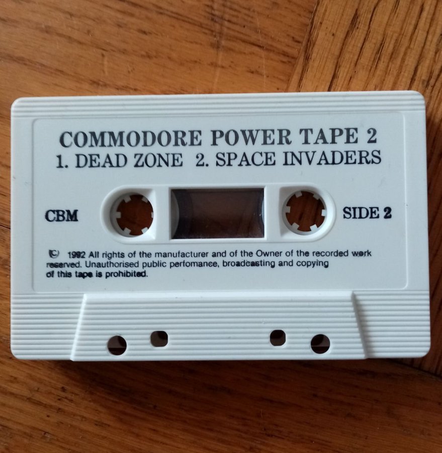 Commodore Power Tape 2 (Lime Lizard Magazine) Lös Tape - Commodore 64