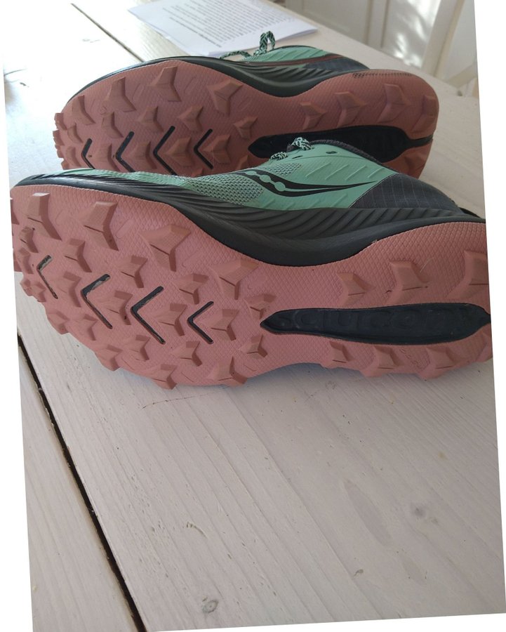 Saucony Trail Löparskor Grön Storlek 37