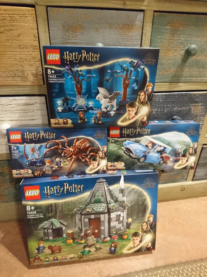 NYTT Lego Harry Potter STORPAKET