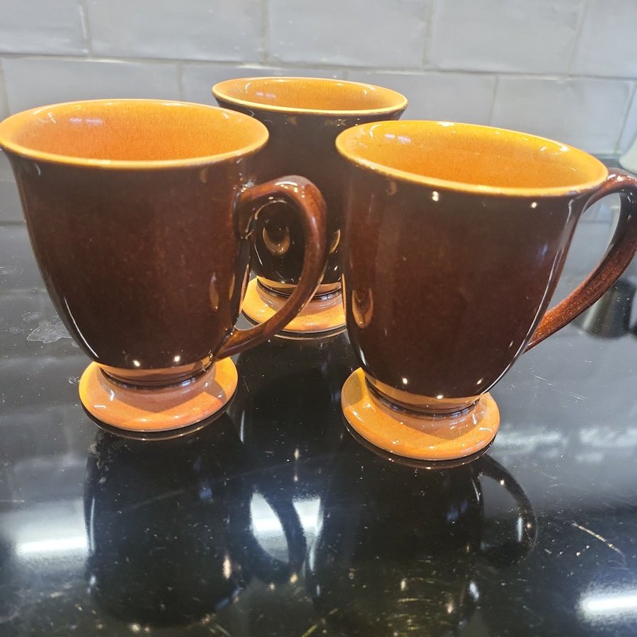 Denby Harlequin mugg färg brun, ljusbrun