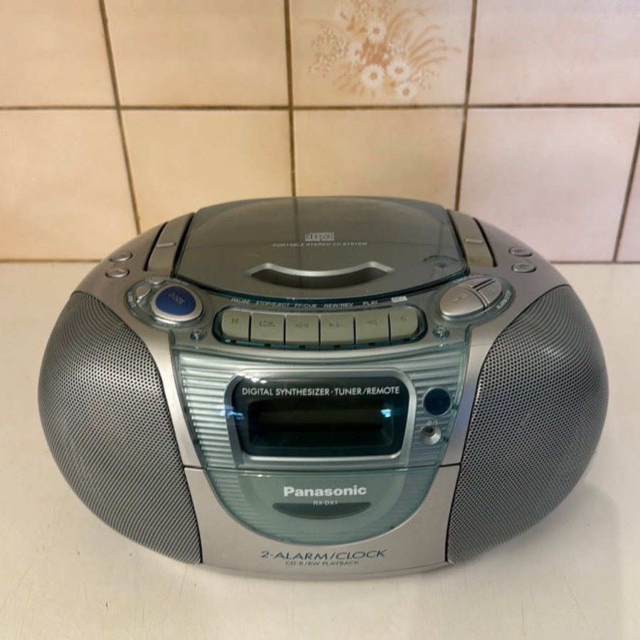 Panasonic RX-D41 CD-spelare