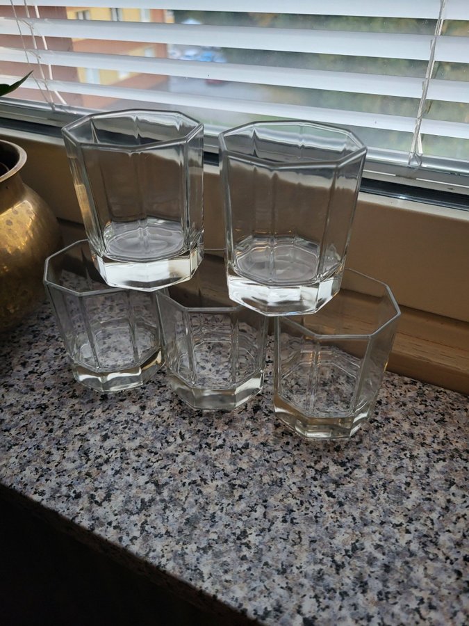 5 ST OCTIME LUMINARC WHISKYGLAS/ DRICKSGLAS