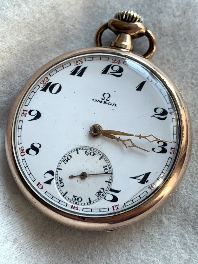 OMEGA FICKUR DOUBLE FRÅN 1934