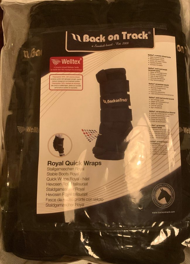 Back on Track Royal Quick Wraps, ställbandage, Storlek M