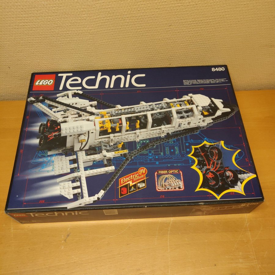 Retro/vintage Lego Technic 8480 Space Shuttle från 1996