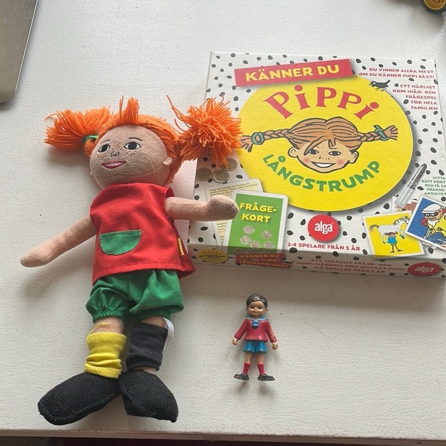 Pippidockan och Tommy och Känner du Pippi Långstrump brädspel