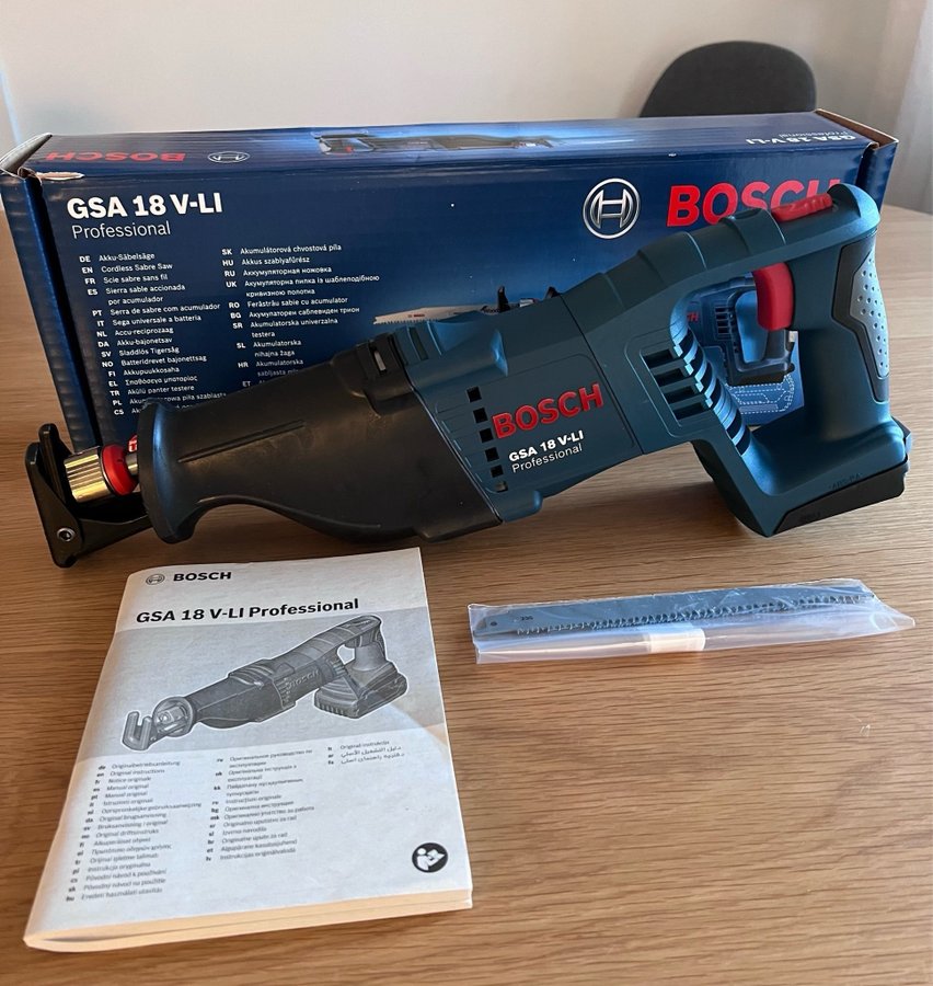 Bosch GSA 18 V-LI tigersåg