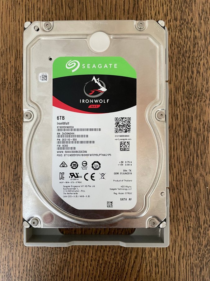 Seagate IronWolf NAS 6TB