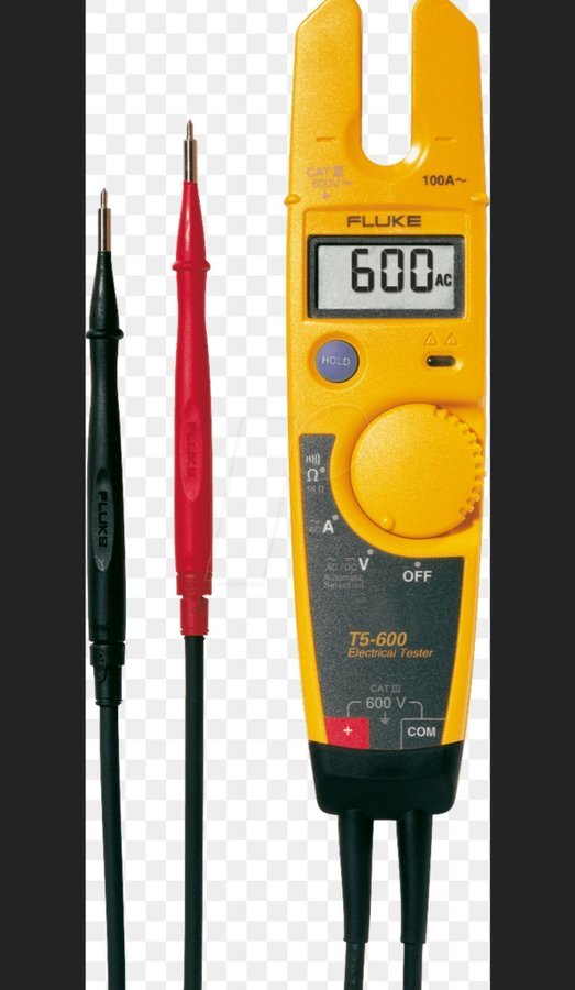 FLUKE T5-600 voltmeter/multimeter/spännings testare