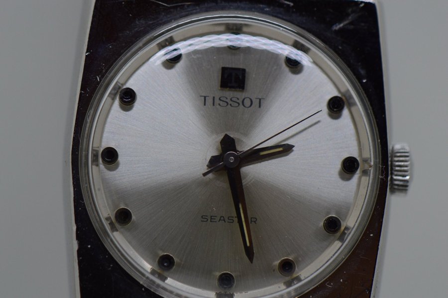 Vintage Tissot Seastar klocka Mekaniska 30X31mm