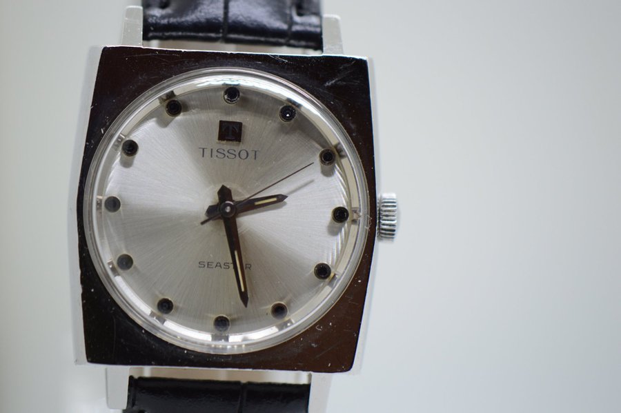 Vintage Tissot Seastar klocka Mekaniska 30X31mm