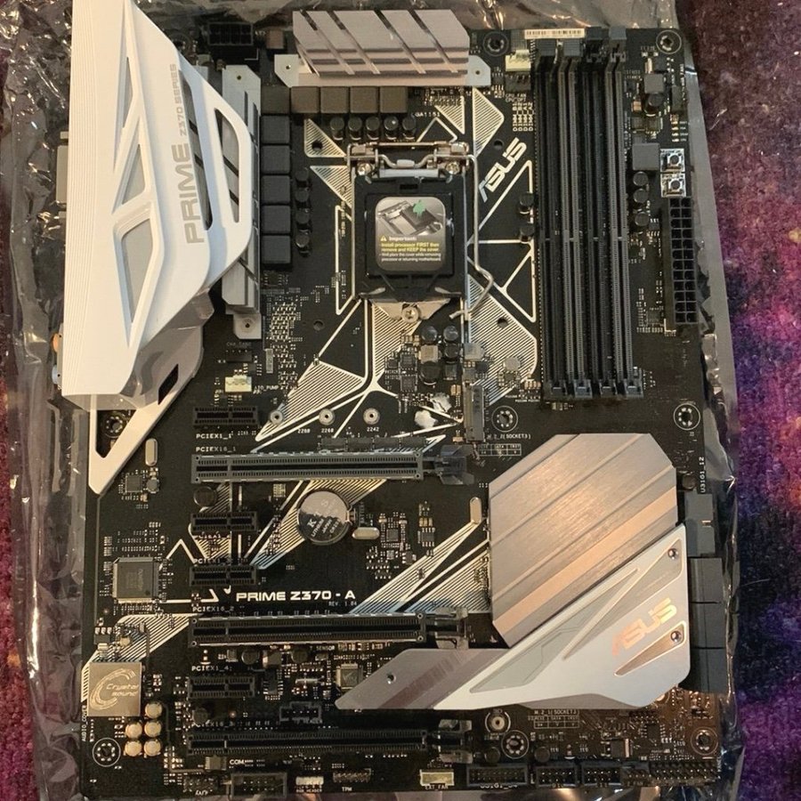 ASUS PRIME Z370-A Moderkort *DEFEKT*