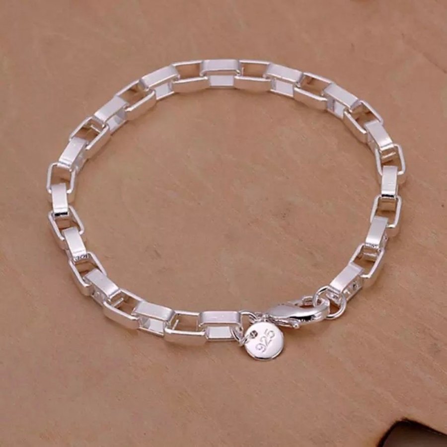 ARMBAND STERLING SILVER 925 KLAPP