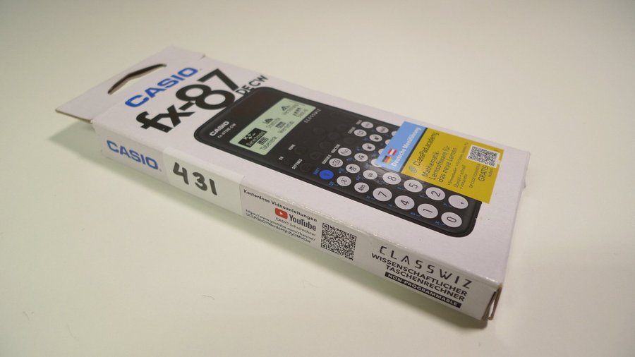 BID! Casio FX-87DE CW ClassWiz Scientific Calculator! New!