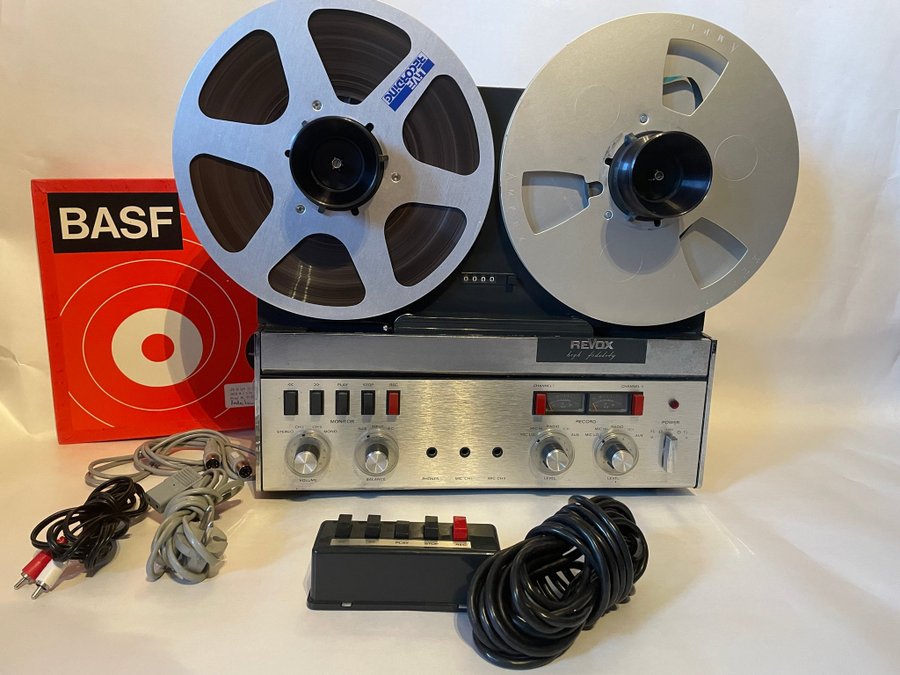 Revox A77 2-spårs Rullbandspelare