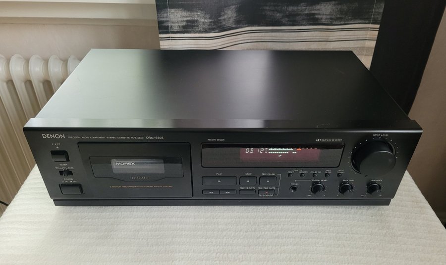 Denon DRM-650S kassettdäck i mkt bra skick