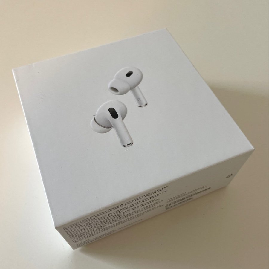 APPLE AIRPODS 2ND GENERATION (2023) - OÖPPNADE - KVITTO FINNS