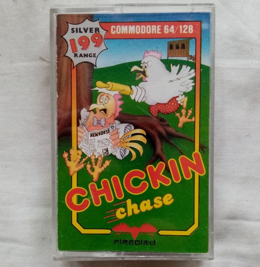 Chickin Chase (Firebird - Silver 199 Range) - Commodore 64 / C64 Spel