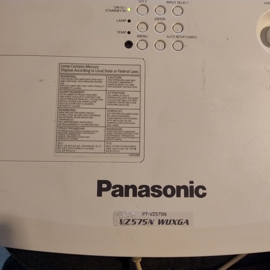 Panasonic PT-VZ575N