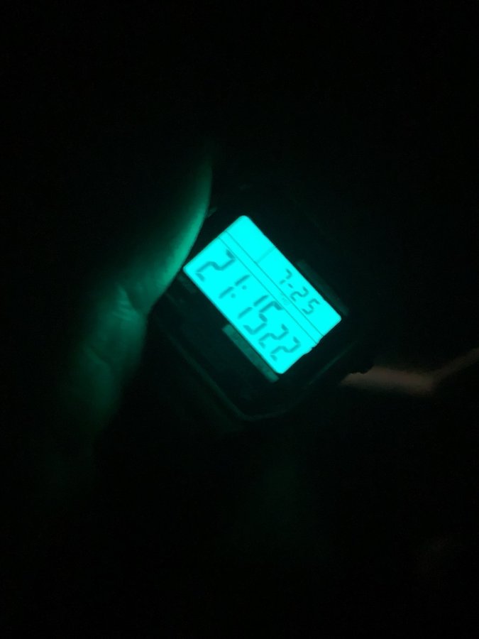 Timex Indiglo Digital Klocka Guld