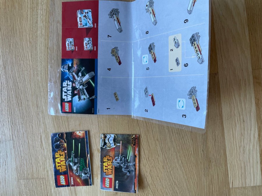 Lego Star Wars 30274, 30244  30051