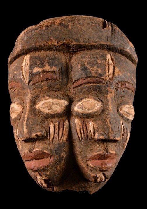 Afrikansk Yoruba-Nigeria mask