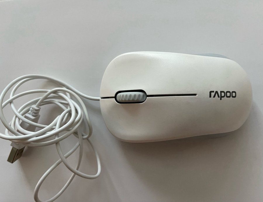 Rapoo mus datormus USB sladd wired mouse