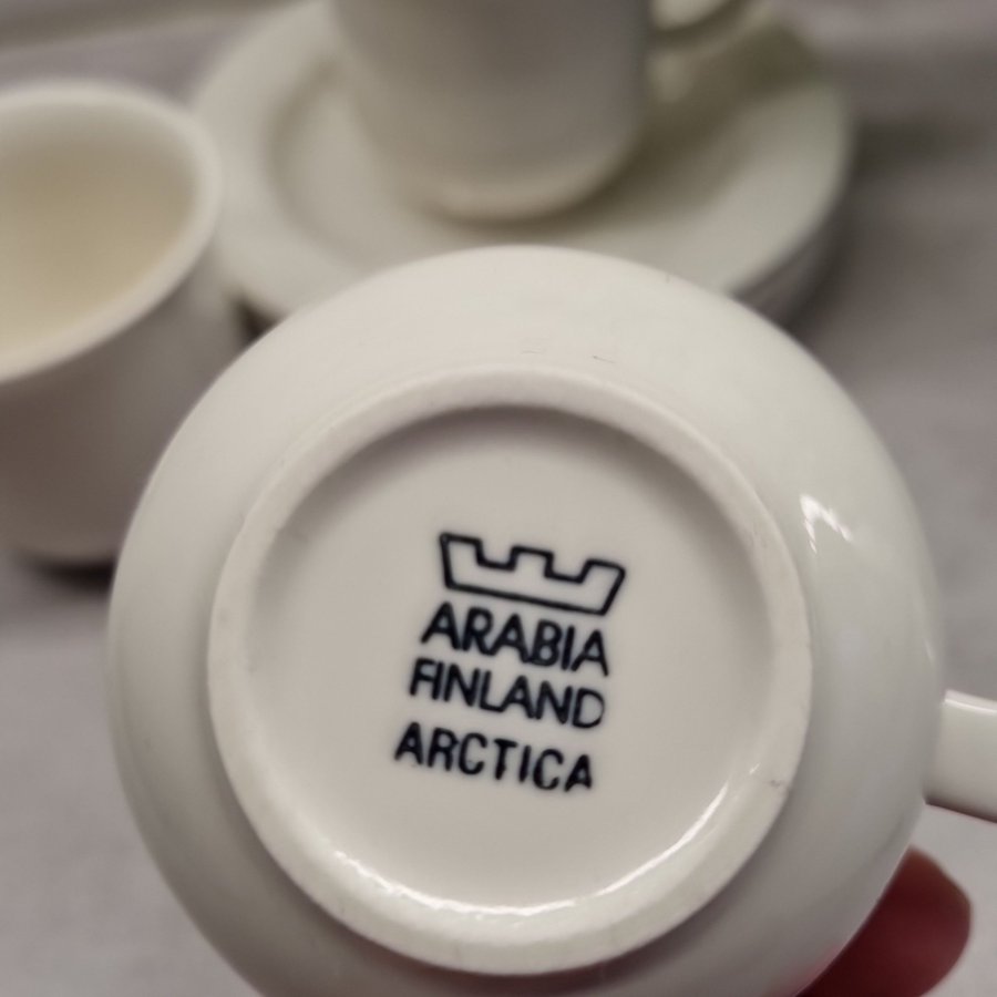 Arabia Arctica 4 st Moccakoppar  fat