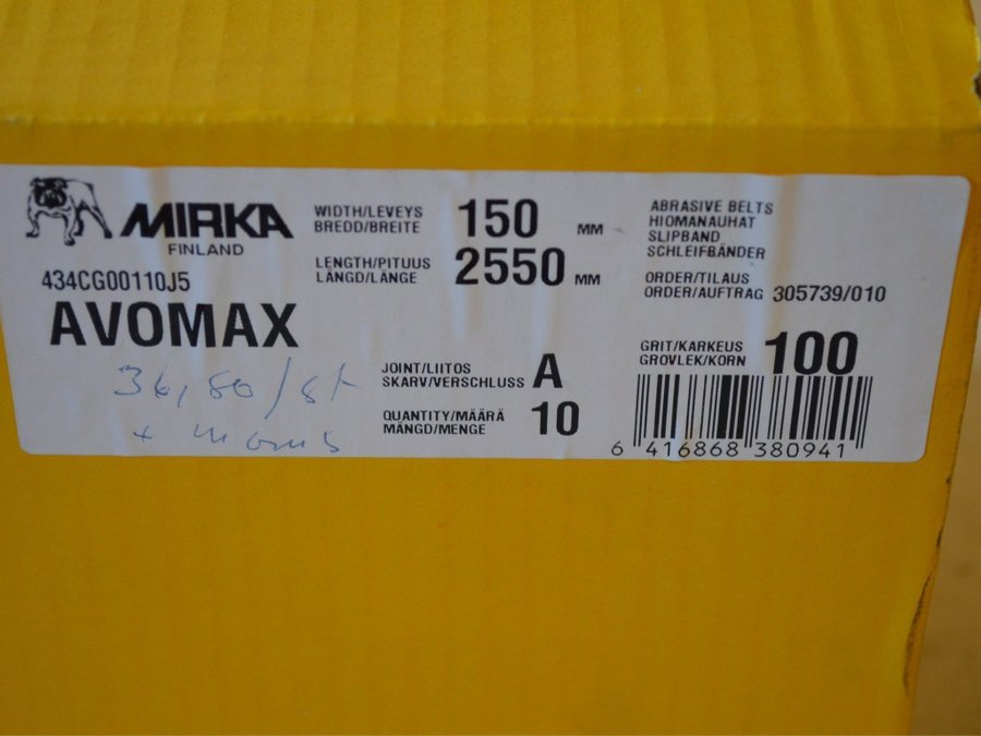 Mirka AVOmax Slipband K100 A