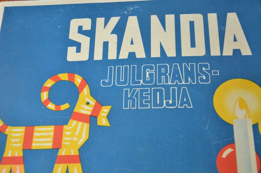 Skandia Julgransbelysning Julgranskedja Julljus Retro