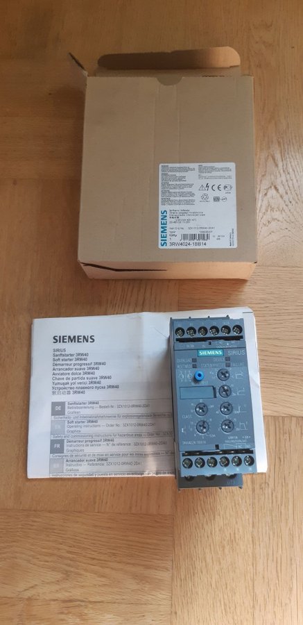 Mjukstart Siemens 3RW4024-1BB14