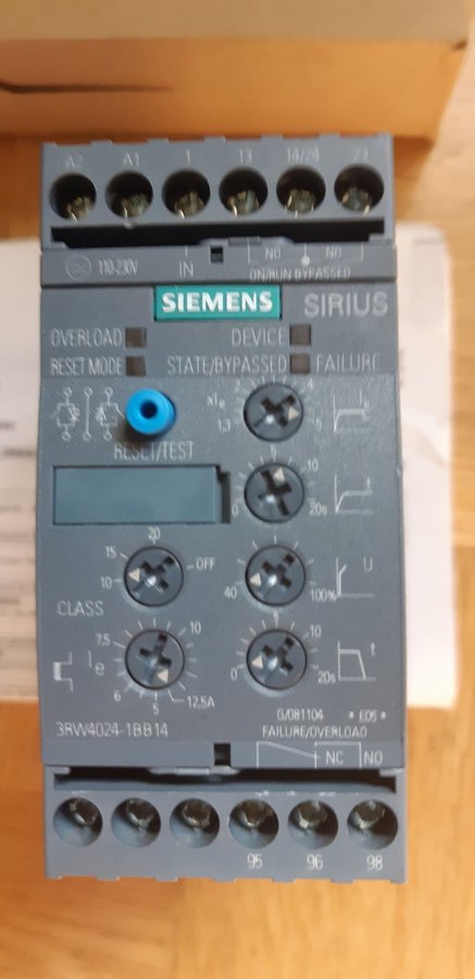 Mjukstart Siemens 3RW4024-1BB14