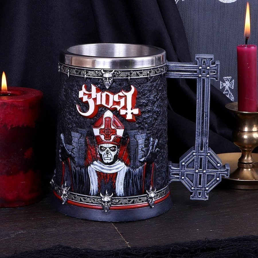 Licensed Ghost Papa Emeritus III Summons Red Tankard, Tobias, Sverige