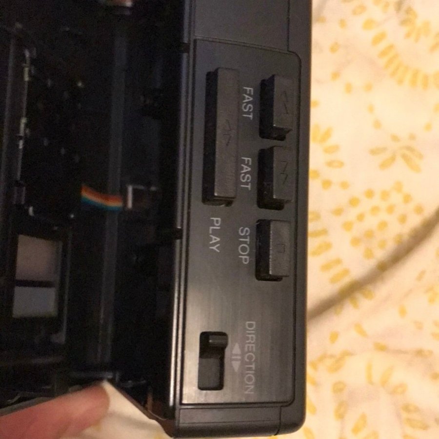 SHARP AUTOREVERS STEREO CASSETTE NY ALDRIG ANVÄND