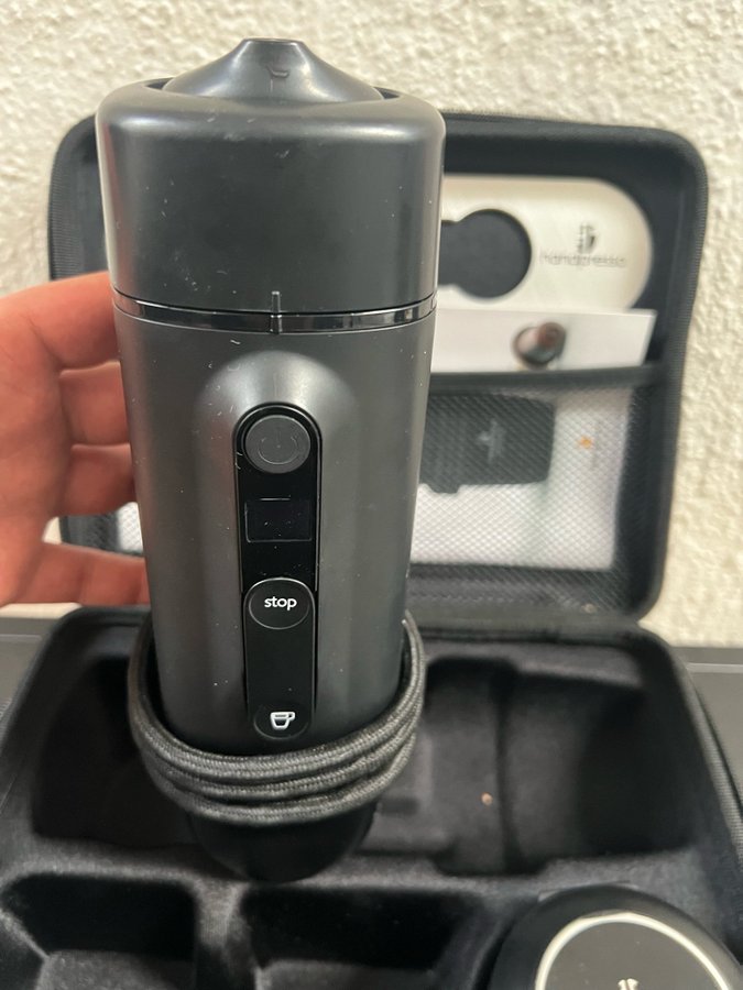 Handpresso 12v köpt på bilia för 4800kr