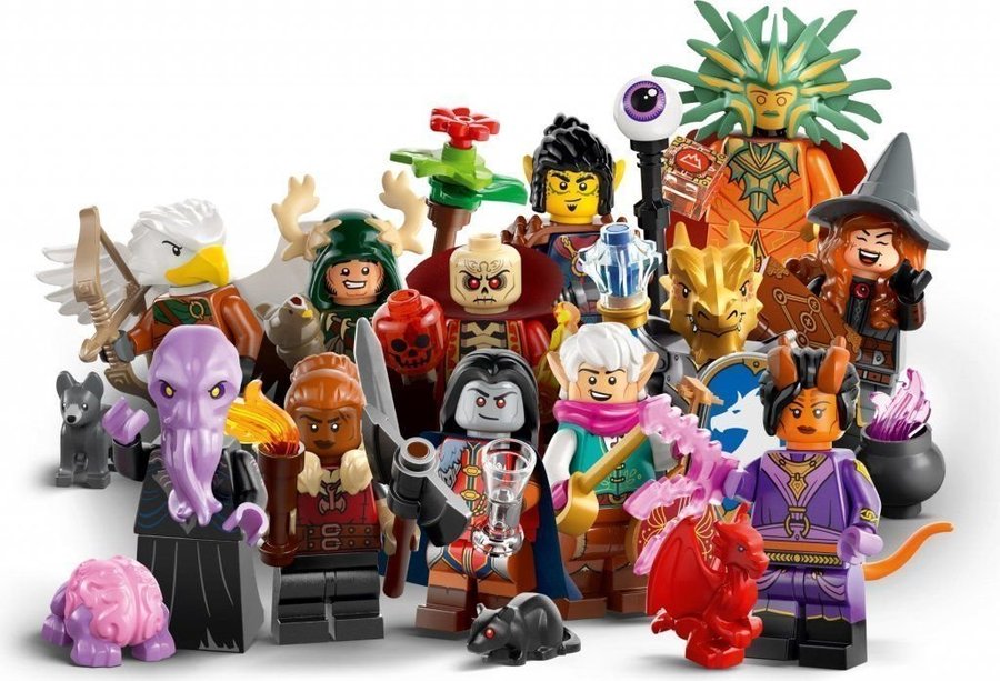 Komplett set Lego Minifigures Dungeons  Dragons