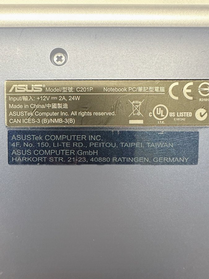 ASUS Chromebook C201P