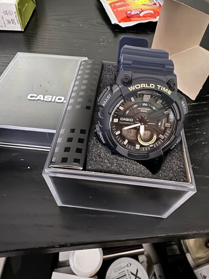 Casio World Time G-Shock Armbandsur